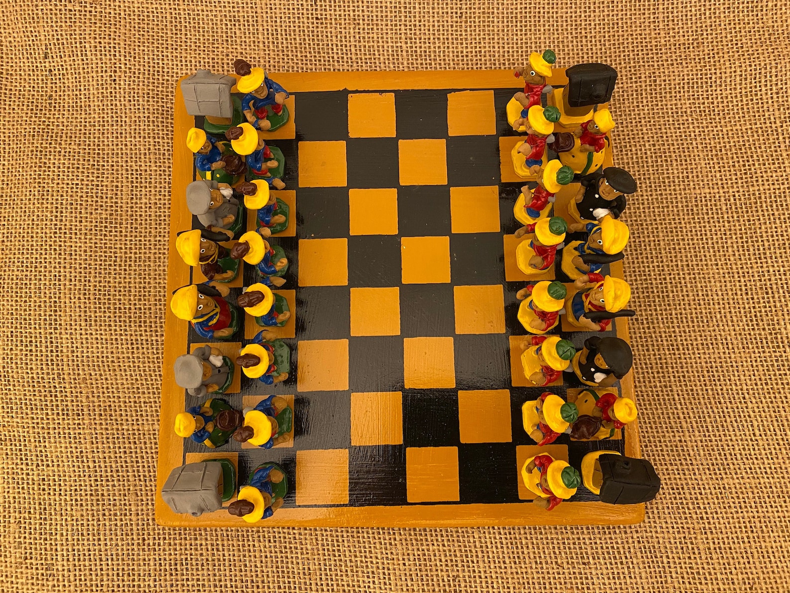 Diy Chess Pieces Clay Do It Yourself