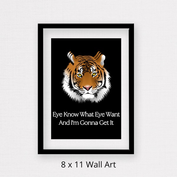 Wall Art Poster Printable 8"x11" and 13"x19" INSTANT Download