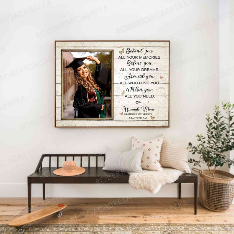 Custom Graduation Picture Frames Gift for Her Daughter Etsy