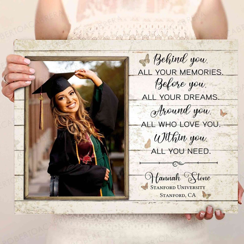 Custom Graduation Picture Frames Gift for Her Daughter - Etsy