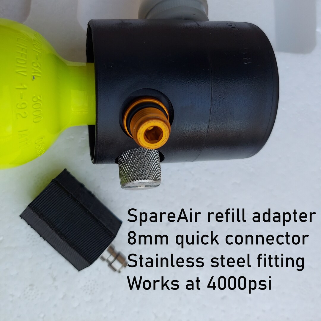 Spare Air SCUBA Tank Refill Adapter Etsy
