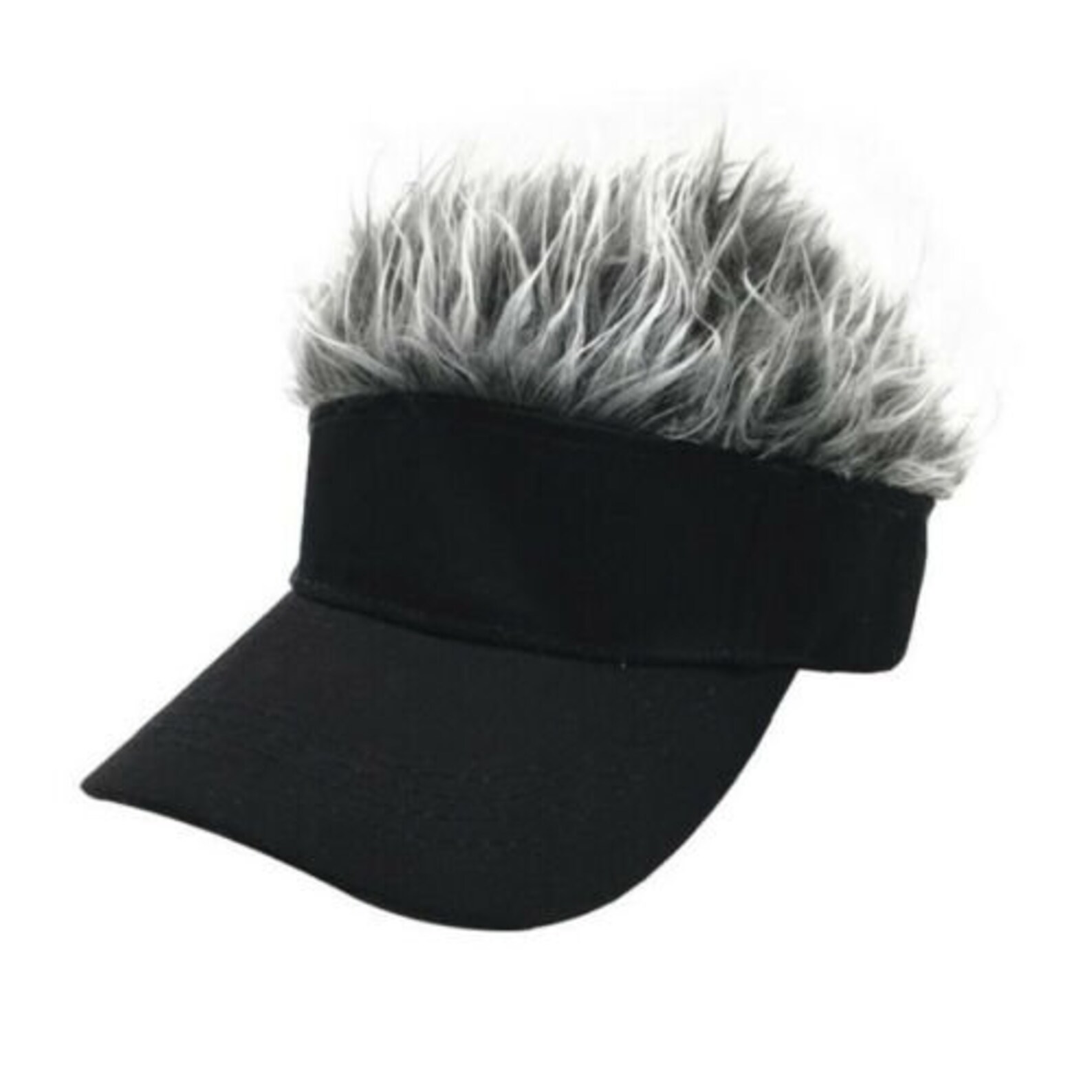 Women Novelty Baseball Cap with Spiked Fake Hair Funny Short Etsy