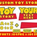 Toy Story Font Svg, Toy Story Alphabet, Toy Story Alphabet Svg, Toy Story Numbers, Toy Story Letters, Toy Story Font, Toy Story Clipart