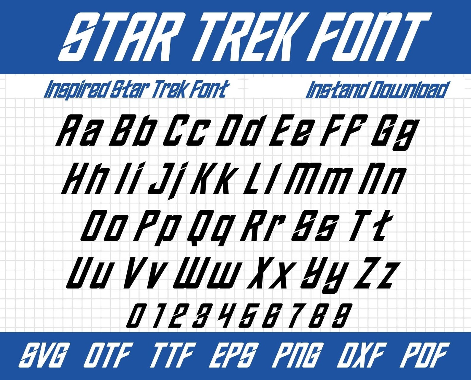 star trek true type font