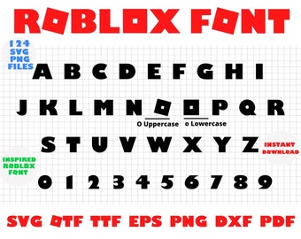 roblox letters etsy