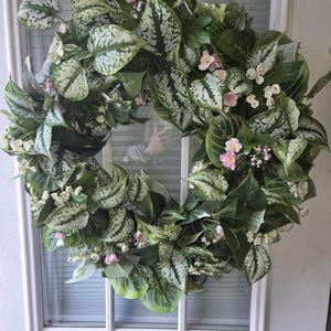 Spring Wreath, Front Door Wreath, Farmhouse Wreath, Designer Wreath, Greenery Wreath, Everyday Wreath, Front Door Wreath, Natural Wreath