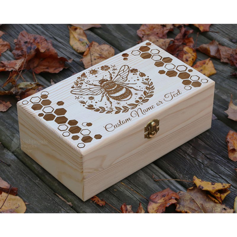 Bee Hive Box Etsy