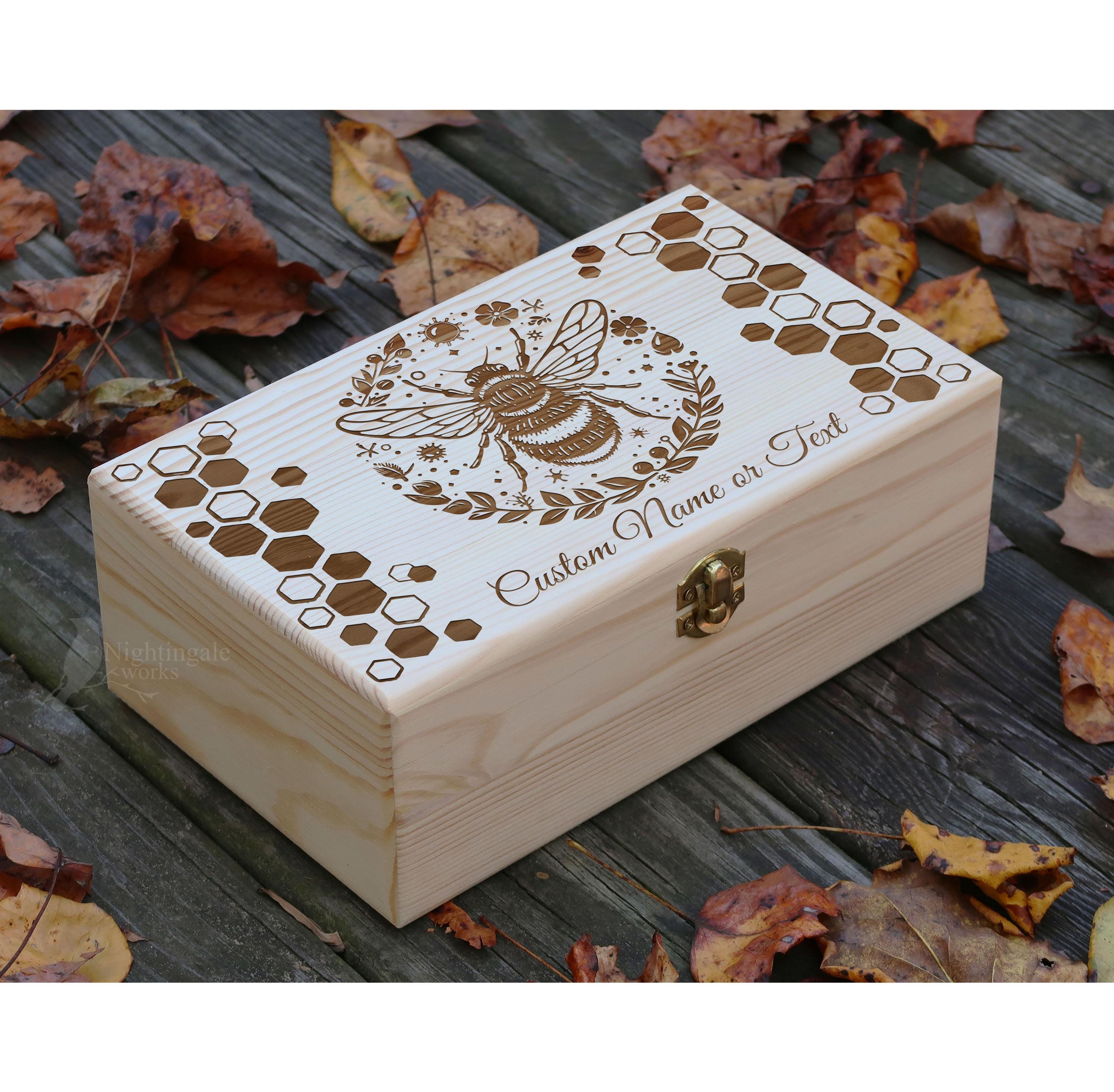 Wooden Honey Box - Etsy