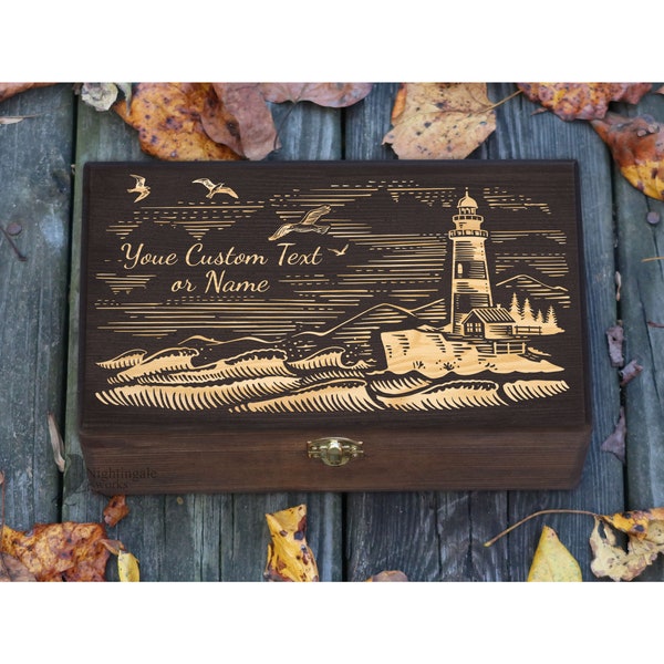 Lighthouse Box - Etsy