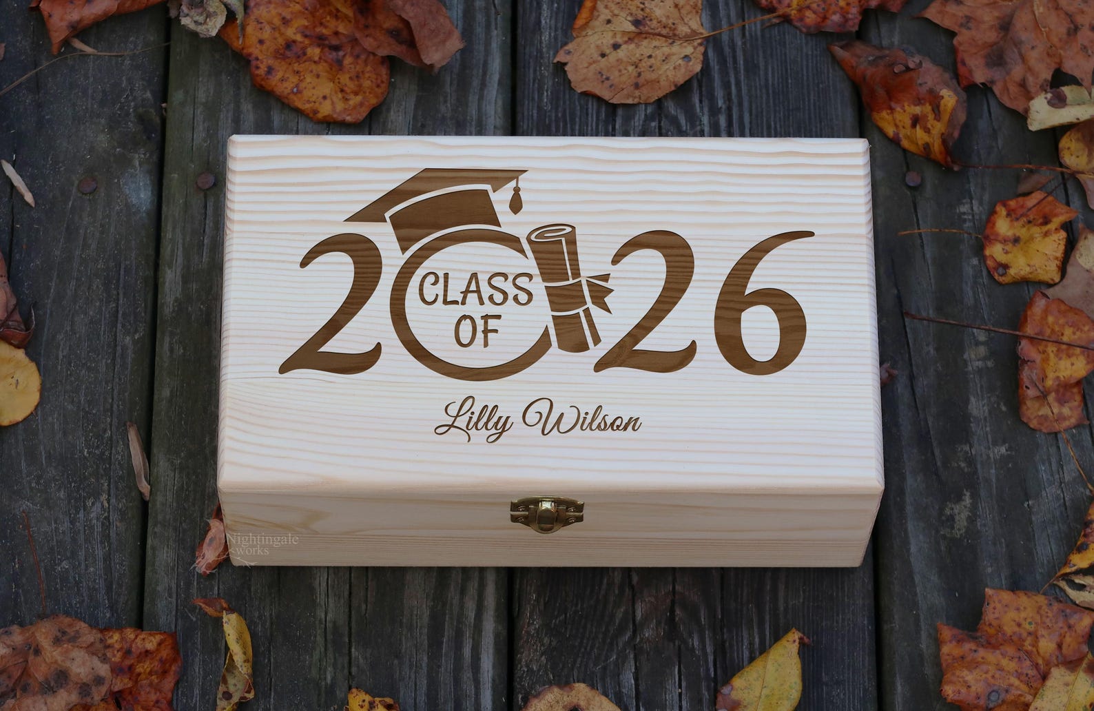 Personalized Engraved Graduation Box, Graduation Gift for Him or Her ...