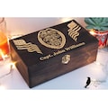 Personalized Engraved Retirement Gift, Employee Appreciation Gifts, Sheriff Retirement Gift, Memory Box, Engraved Wooden Keepsake Box