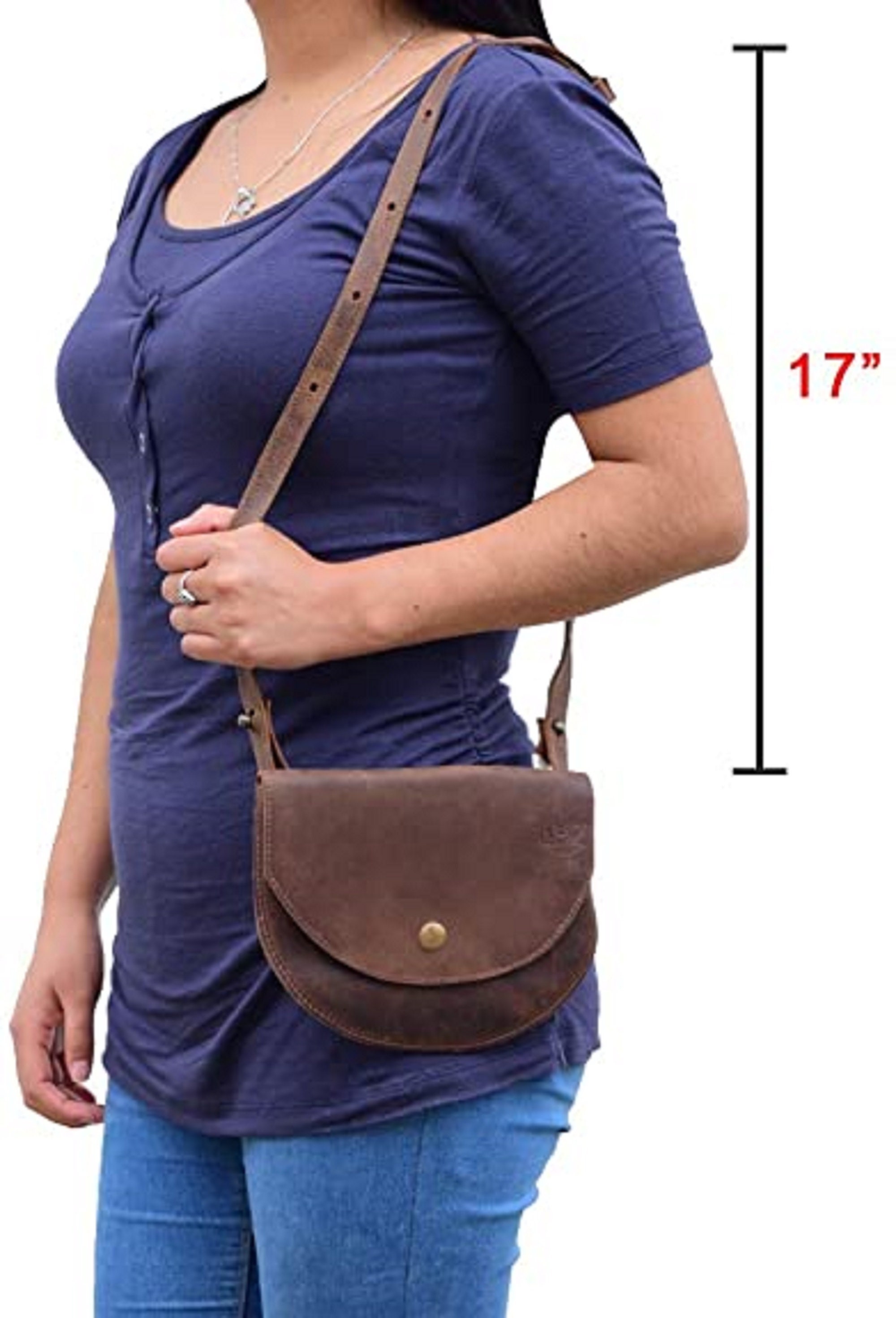 Hide & Drink Durable Leather Two In One Hip and Shoulder Bag Etsy