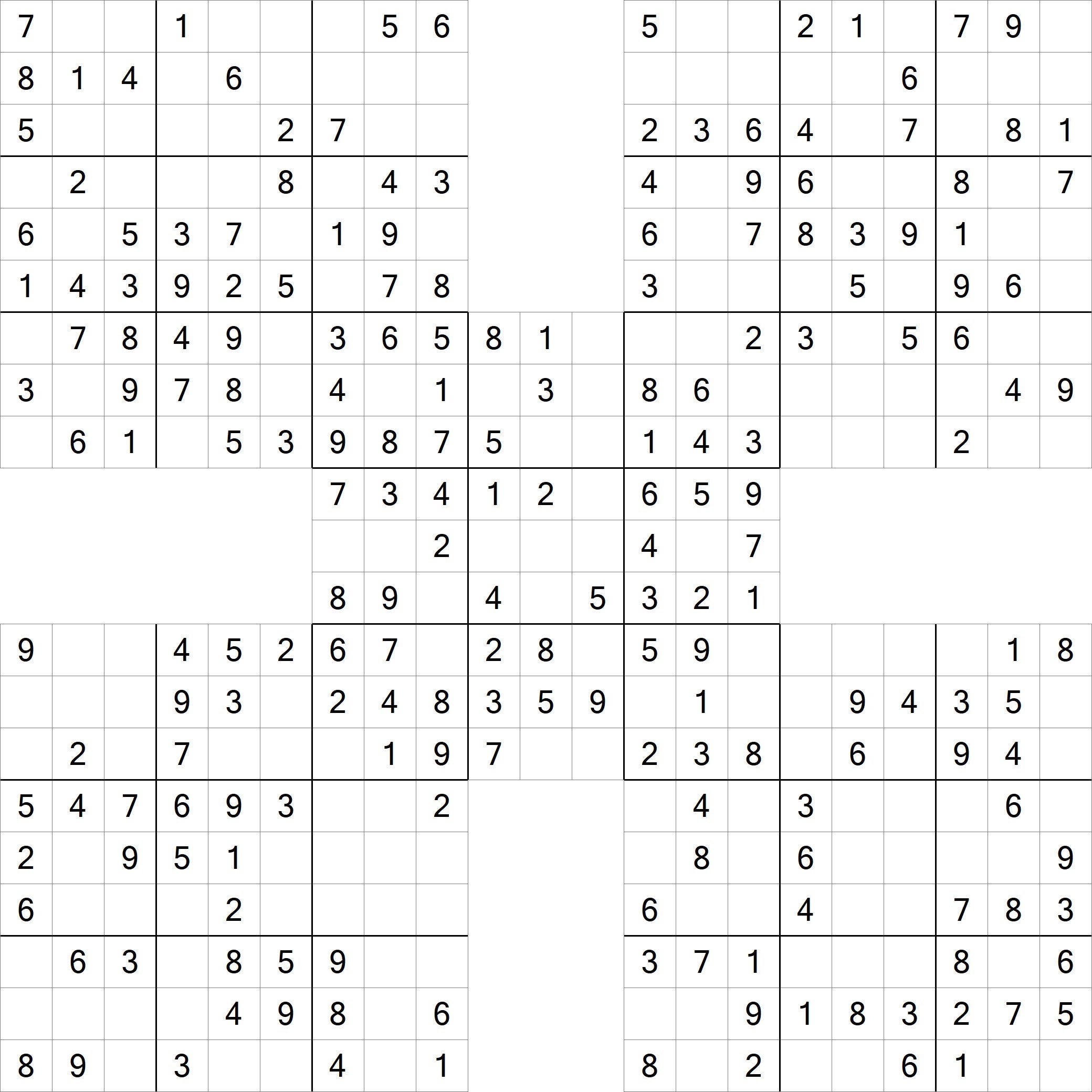 200-easy-samurai-sudoku-puzzles-png-instant-digital-etsy