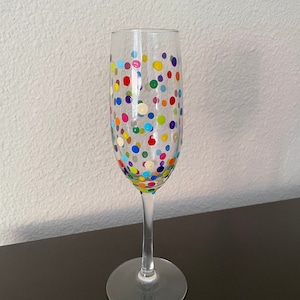 Birthday Champagne/Wine Glasses