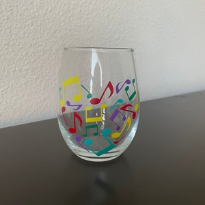 Music Heart Copa de Vino