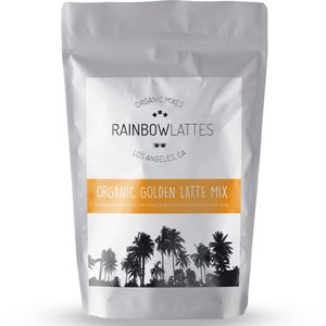 Bio Golden Latte Mix. Kurkuma. Sternanis. Ingwer. Genießen Sie hausgemachte Superfood Lattes. Koffeinfrei! Kräuterkaffee Alternative.