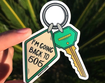 505 Off Sticker 505 Sticker | 2000s Rock Sticker - Etsy
