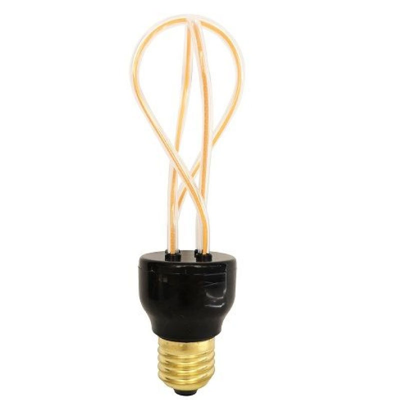 Ampoule Led Art Décorative - Forme Torsion Culot E27