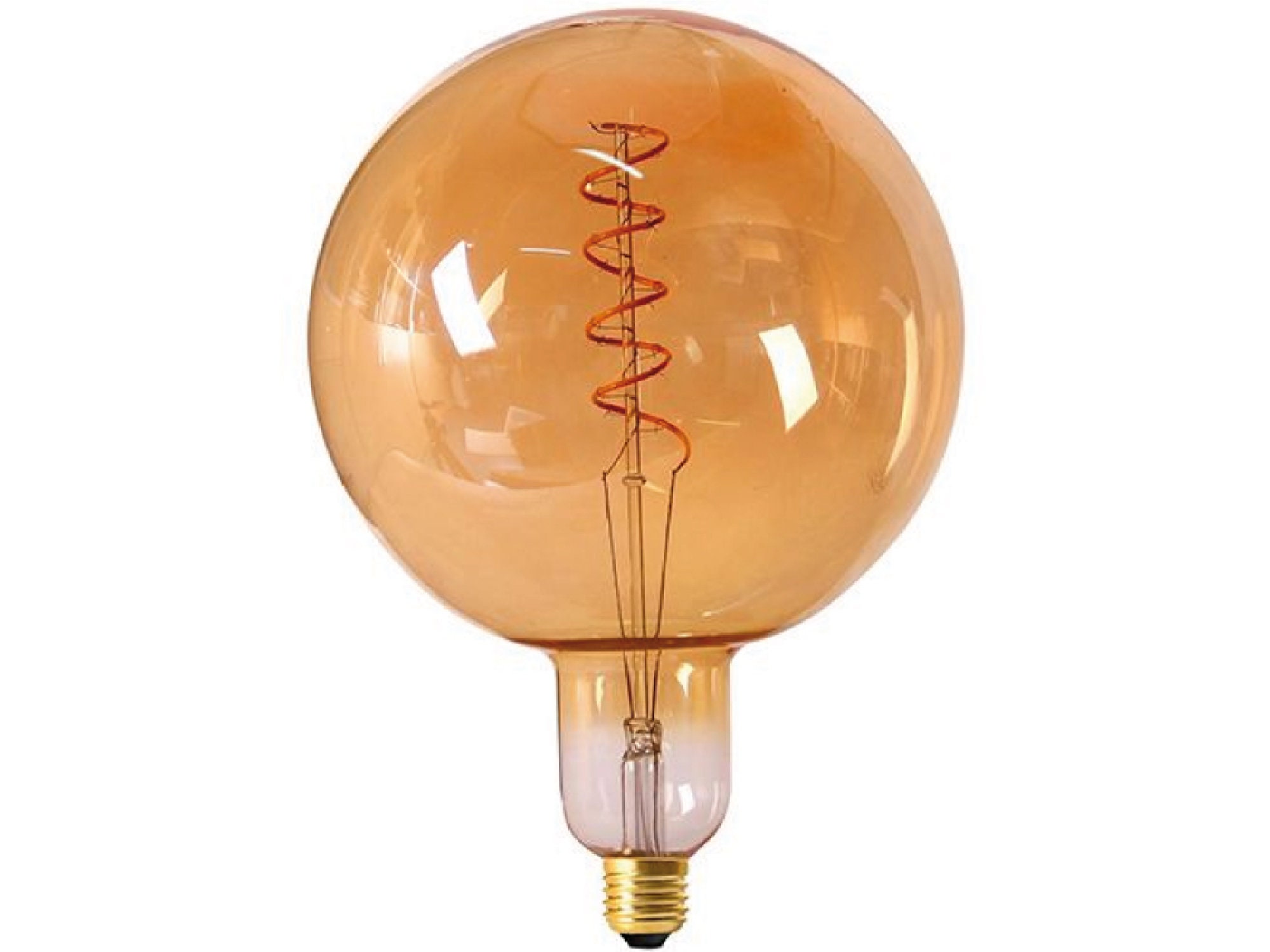 Ampoule Globe E 27 Led - Géant Filament Spirale 2 Coloris Disponibles