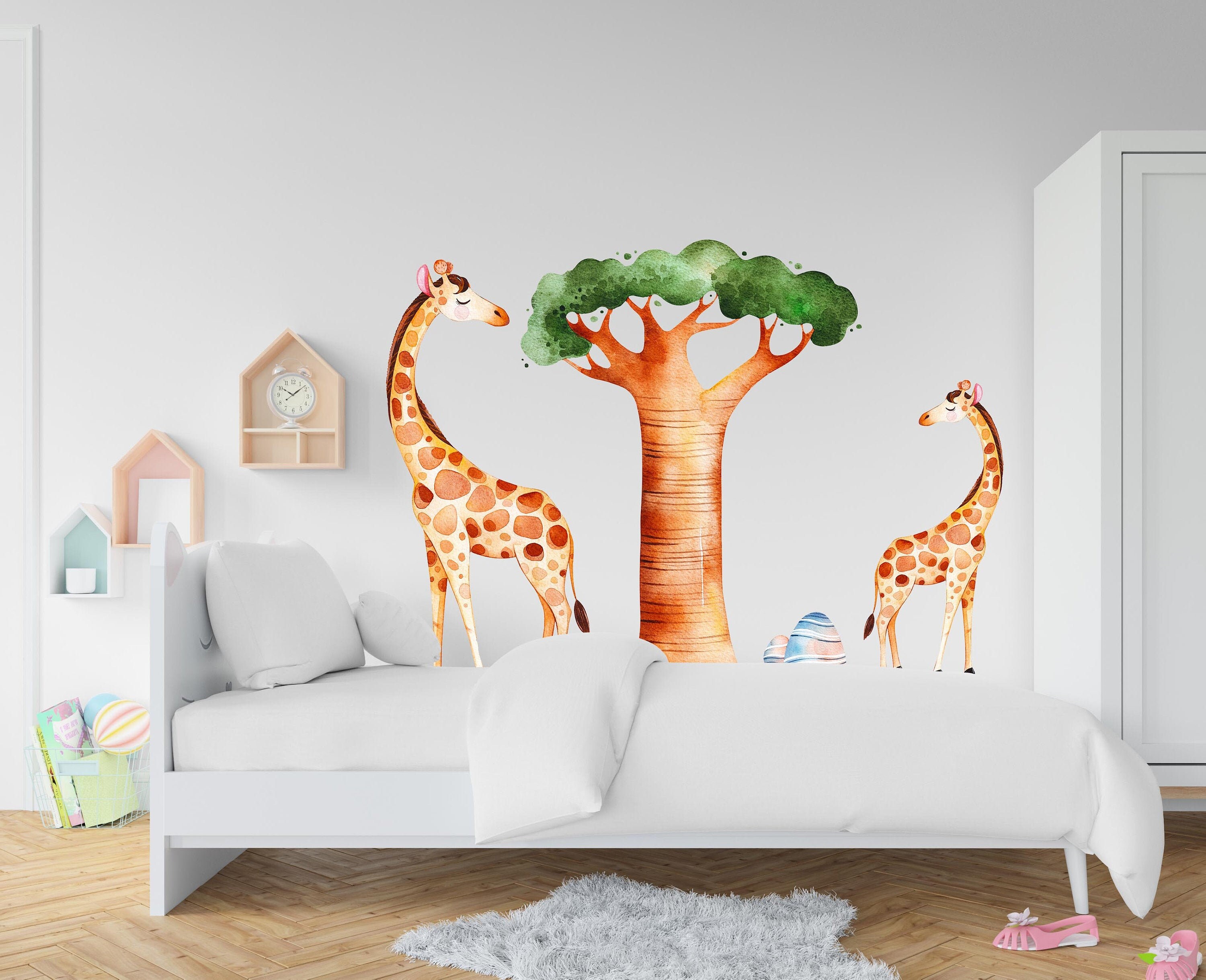 Giraffe Wanddeko Animal Home Decor Niedliche Tiere | Etsy