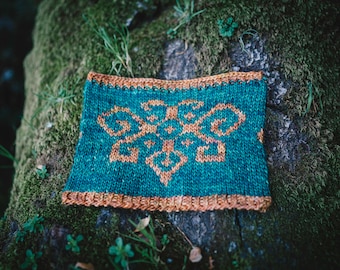 The Illuminated Butterfly Cowl Knitting pattern,  Environmental Knits, Butterfly Knitting Pattern, Protect Our Pollinators, Spring Gifts