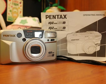 Pentax IQZoom 130m 35mm Point & Shoot Film Camera. Battery and Film Tested!
