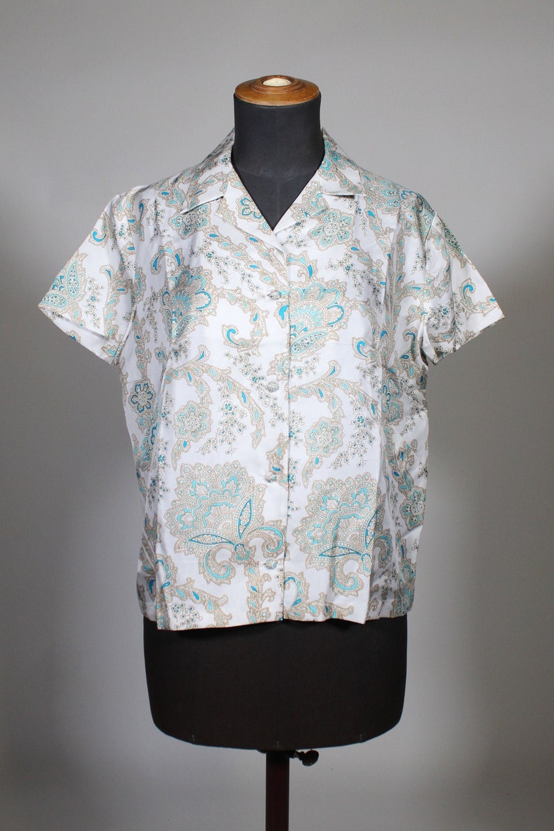 1960/'s silk blouse Silk blouse 1960