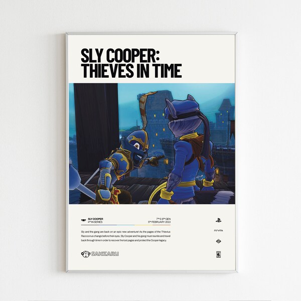 Sly Cooper - Etsy