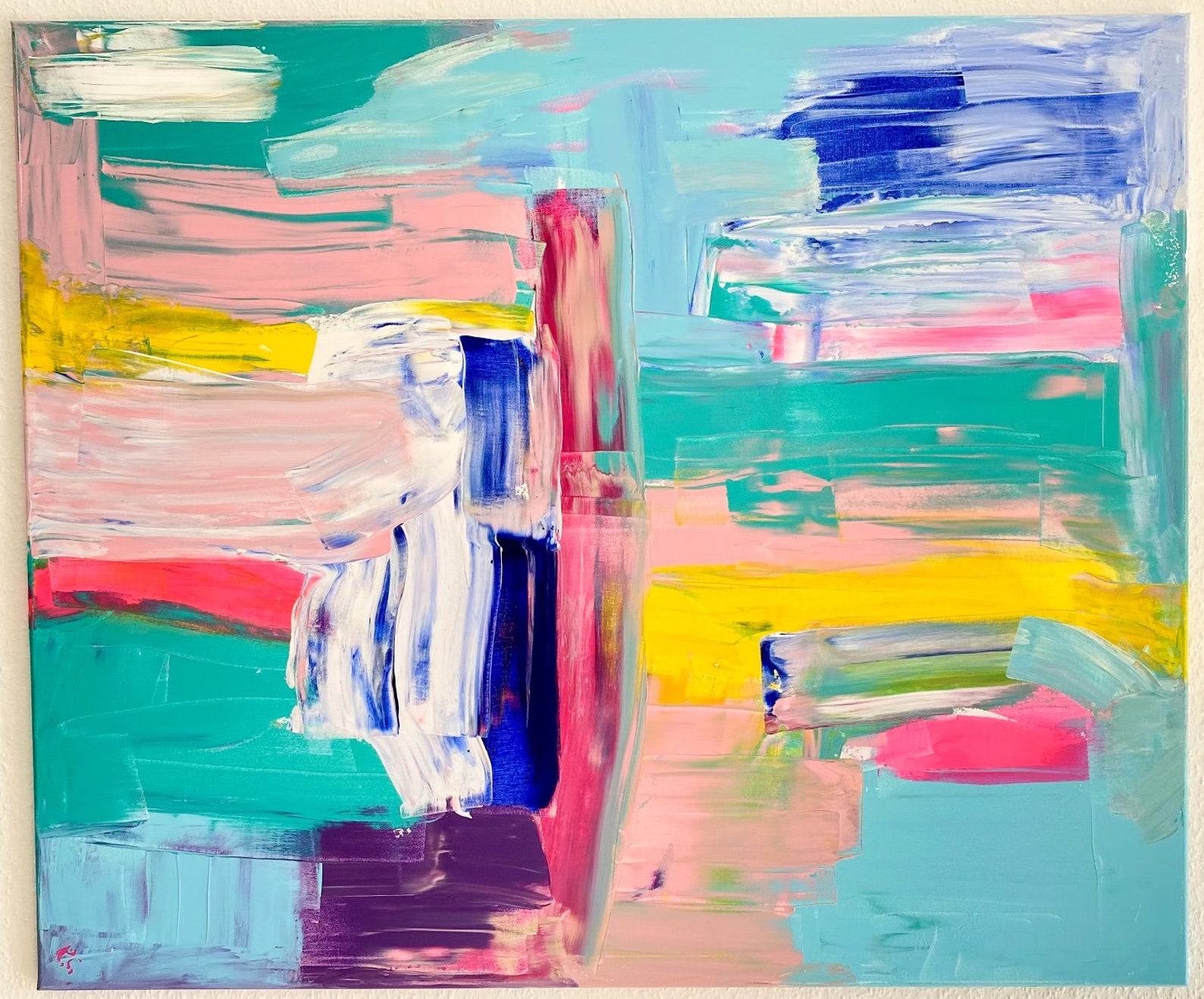 Series I Canvas 100 X 120 Cm Abstract Art Painting Etsy UK