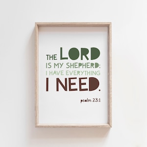 Kids Christian Wall Art, Bible Verse Prints, Boys Nursery Print, Scripture Prints, Boys Wall Art, Boys Bedroom, Nursery Wall Art, Playroom
