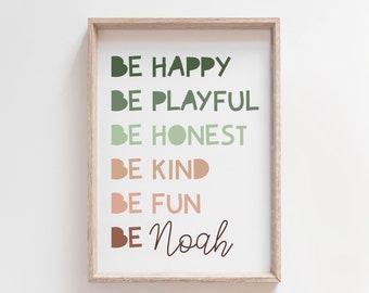Boys Nursery Prints, Affirmation Print, Boys Bedroom Prints, Jungle Nursery Print, Safari Nursery Print, Boys Nursery Decor, Playroom Prints