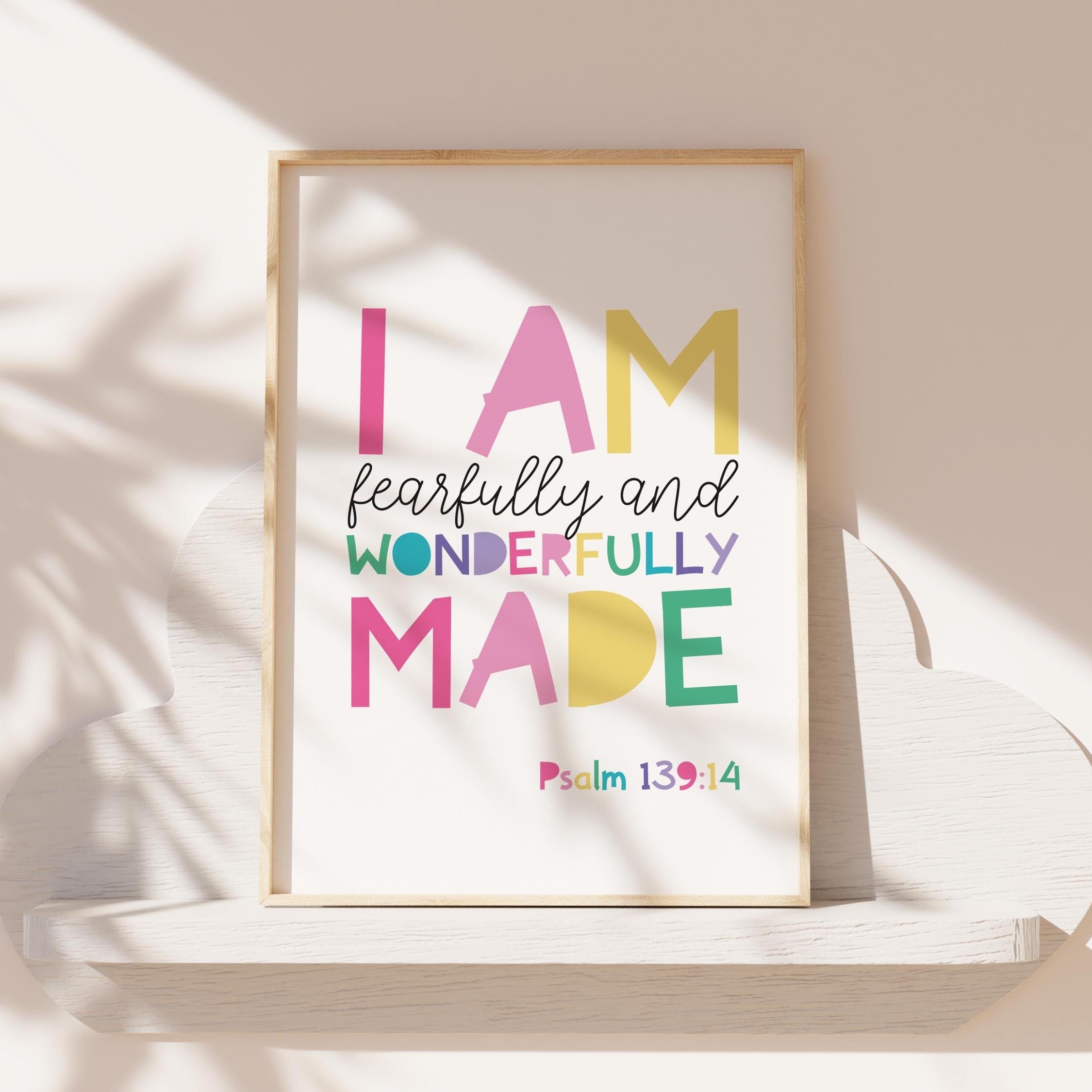 Set of 3 Christian Prints, Bible Verse Prints, Christian Wall Art ...