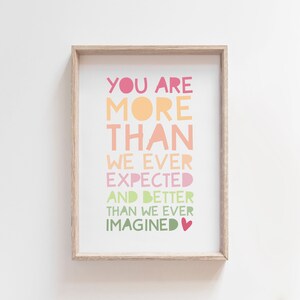 Girls Nursery Wall Art, Girls Bedroom Prints, Girls Wall Art, Girls Nursery Prints, Nursery Quotes, Bedroom Wall Art, Baby Bedroom Wall Art