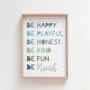 Boys Affirmation Prints, Boys Nursery Prints, Boys Bedroom Prints, Motivational Prints, Boys Wall Art, Toddler Bedroom, Playroom Prints
