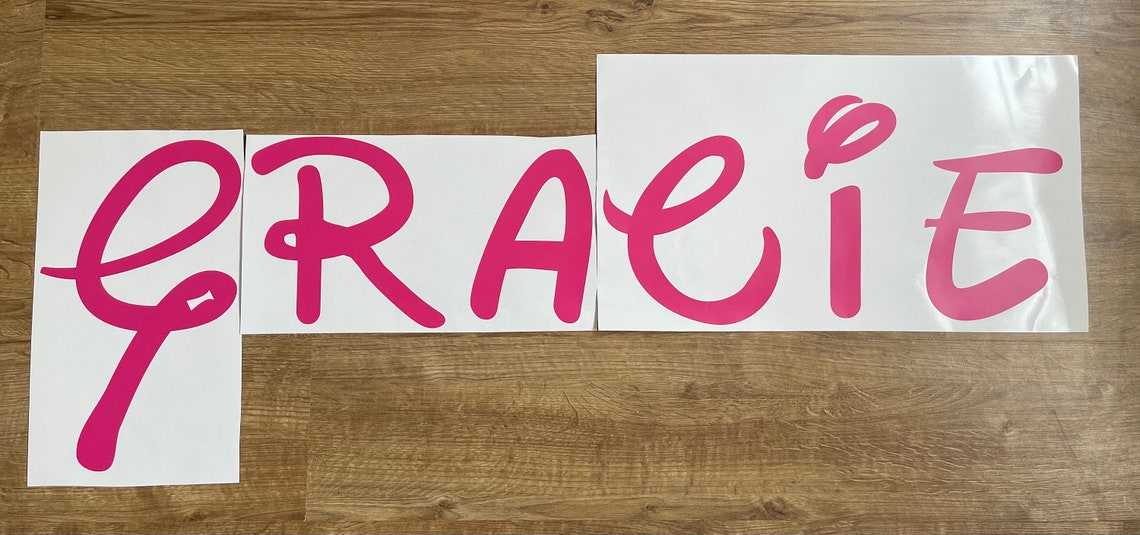 Name Decals Wall Stickers Name Stickers Names Etsy