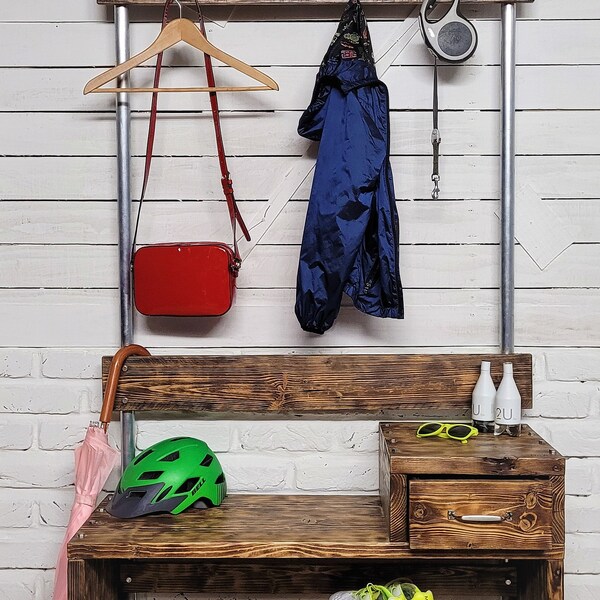 Narrow Coat Stand Etsy UK