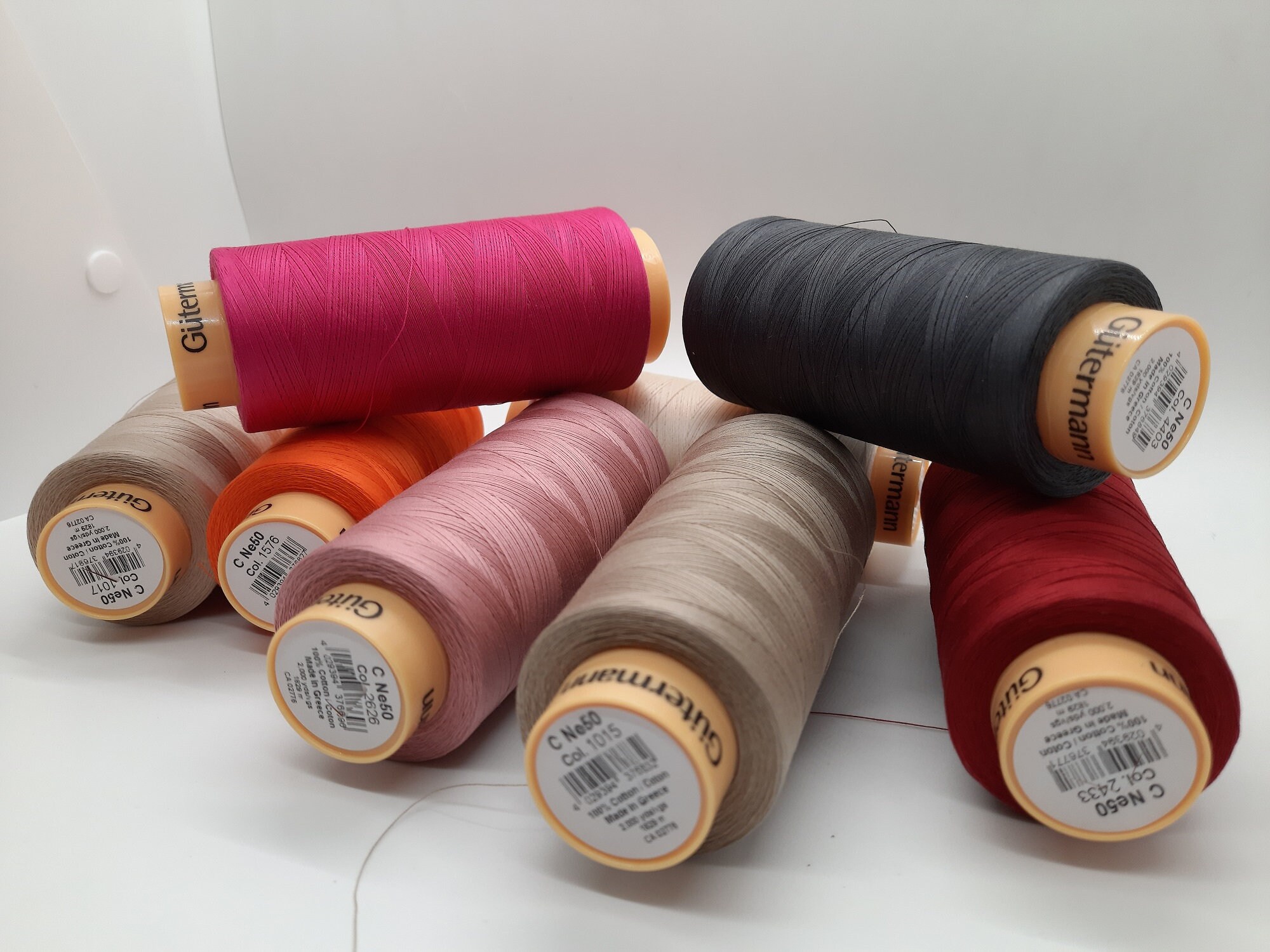 2000yd Cone GUTERMANN 100 NATURAL COTTON Thread Etsy