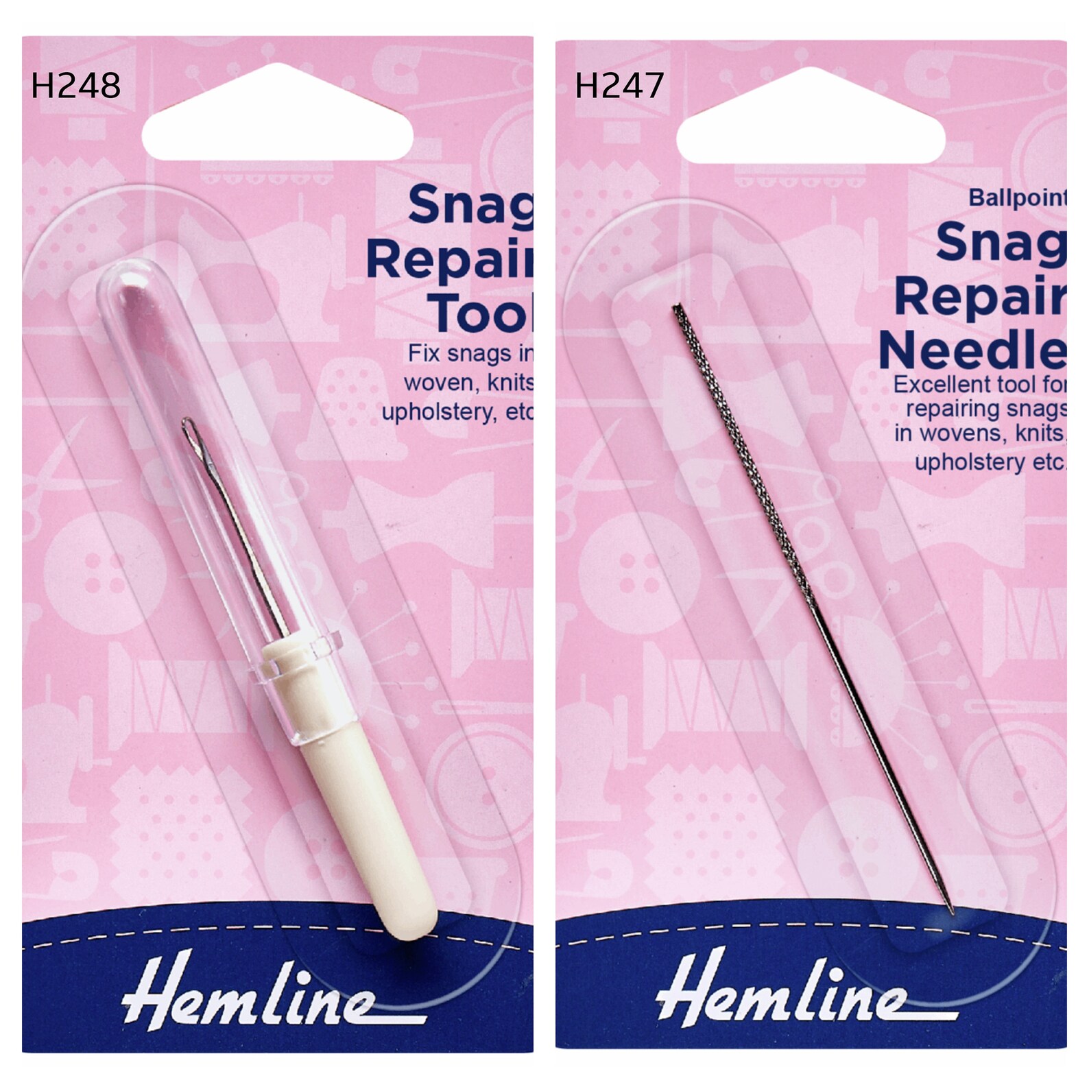 Hemline Snag Repair Needles & Tool Kita Very Handy Little Tool Etsy