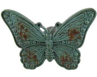 Vintage Butterfly drawer and cabinet door  knob.