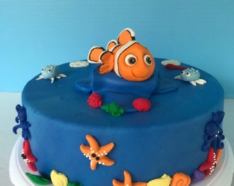Finding Nemo Cake Etsy Finding Nemo Cake Etsy