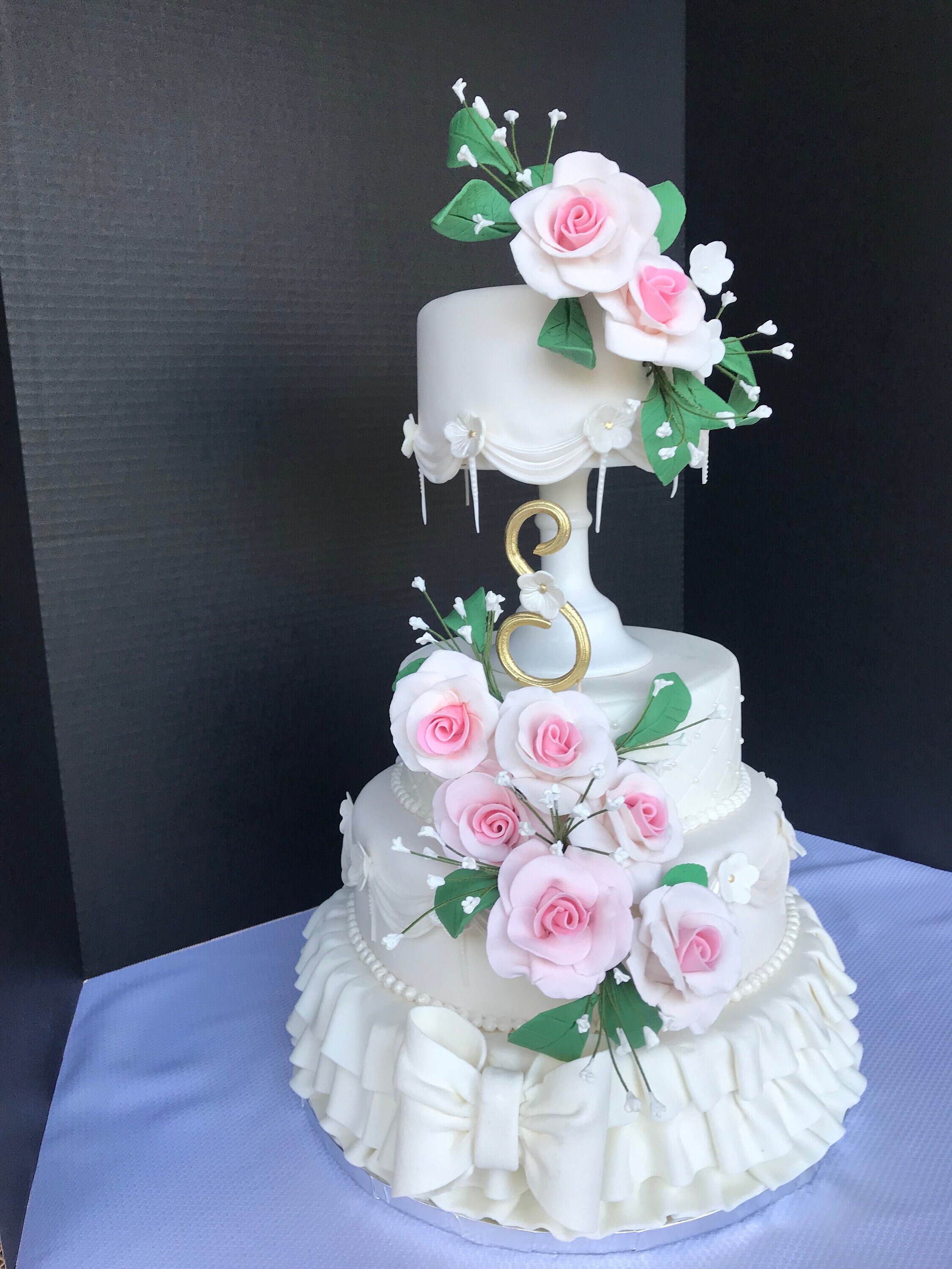 Edible Sugar Paste Roses Etsy