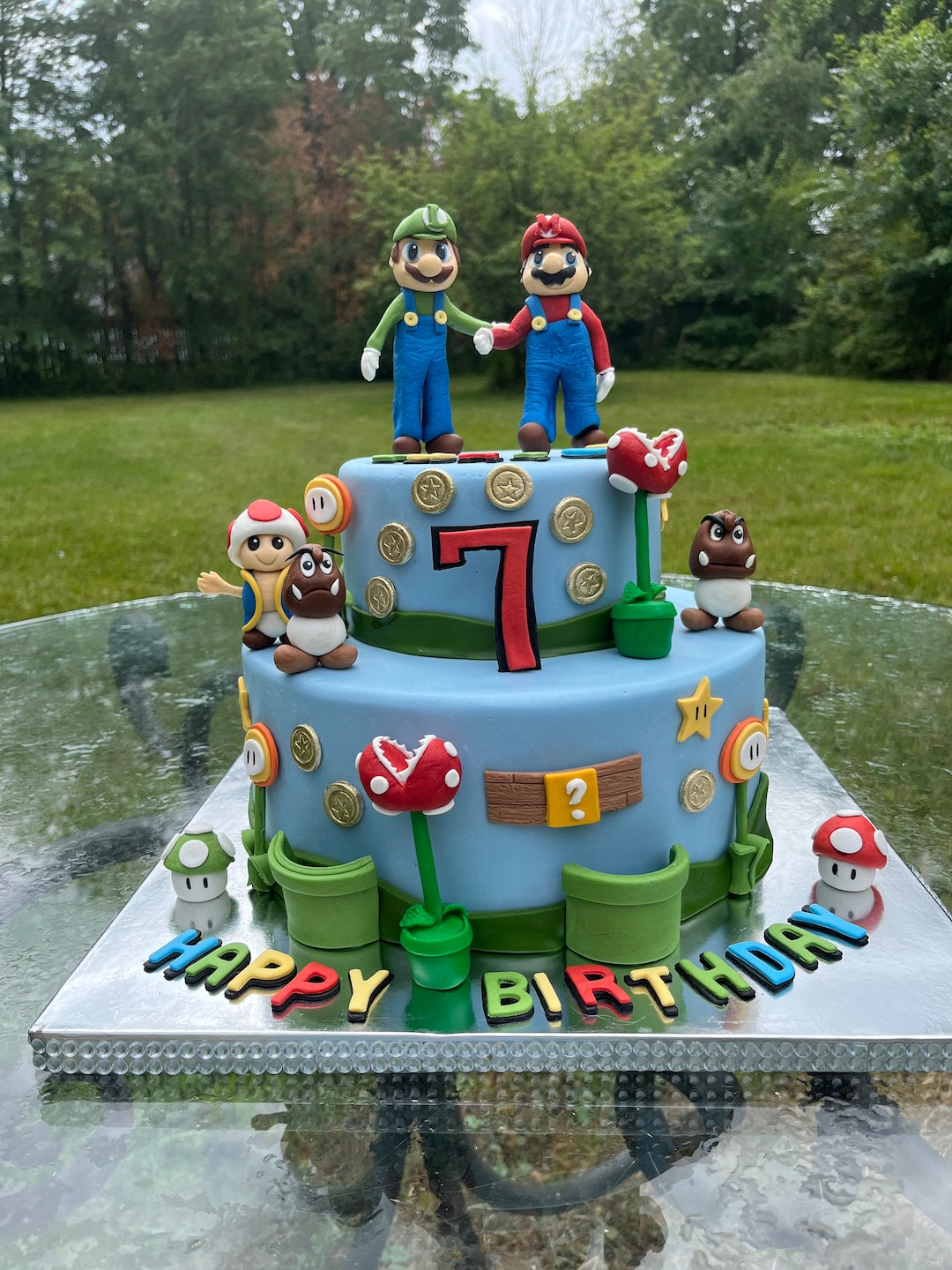 Edible Fondant Video Game Cake Toppers Etsy