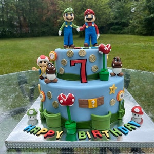 Edible Fondant Video Game Cake Toppers