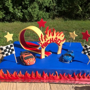 Edible Fondant Race Cars