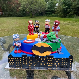 Edible Fondant Super Heroes