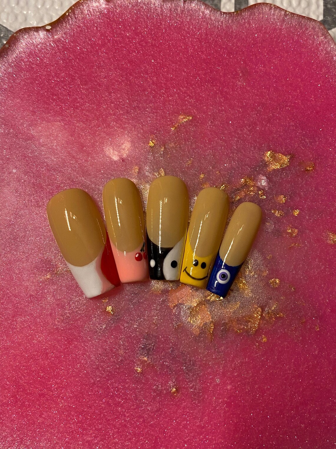 Y2K cyber nails | Etsy