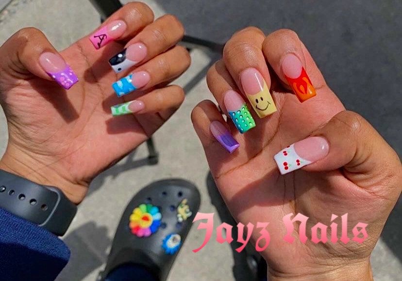 Y2K cyber nails | Etsy