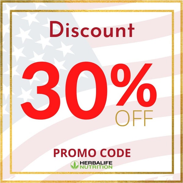 Herbalife Nutrition 30% OFF Discount Promo Code - USA - Gift Card - Discount Coupon Code - Herbalife Discount