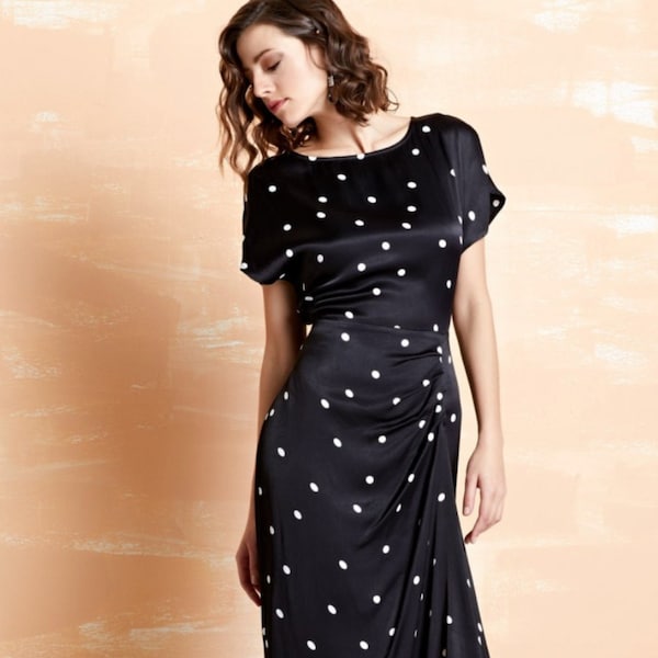 Polka Dot Maxi Dress