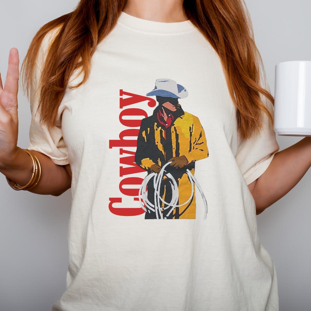 Marlboro Cowboy Tee - Etsy
